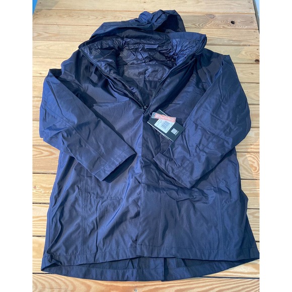 NWT Gymax 3 in 1 All Terrain Parka Size Large Men’s Black MSRP $320 - Picture 1 of 10